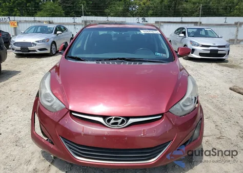2015 Hyundai Elantra Se из США, поврежденный, VIN 5NPDH4AE9FH585538